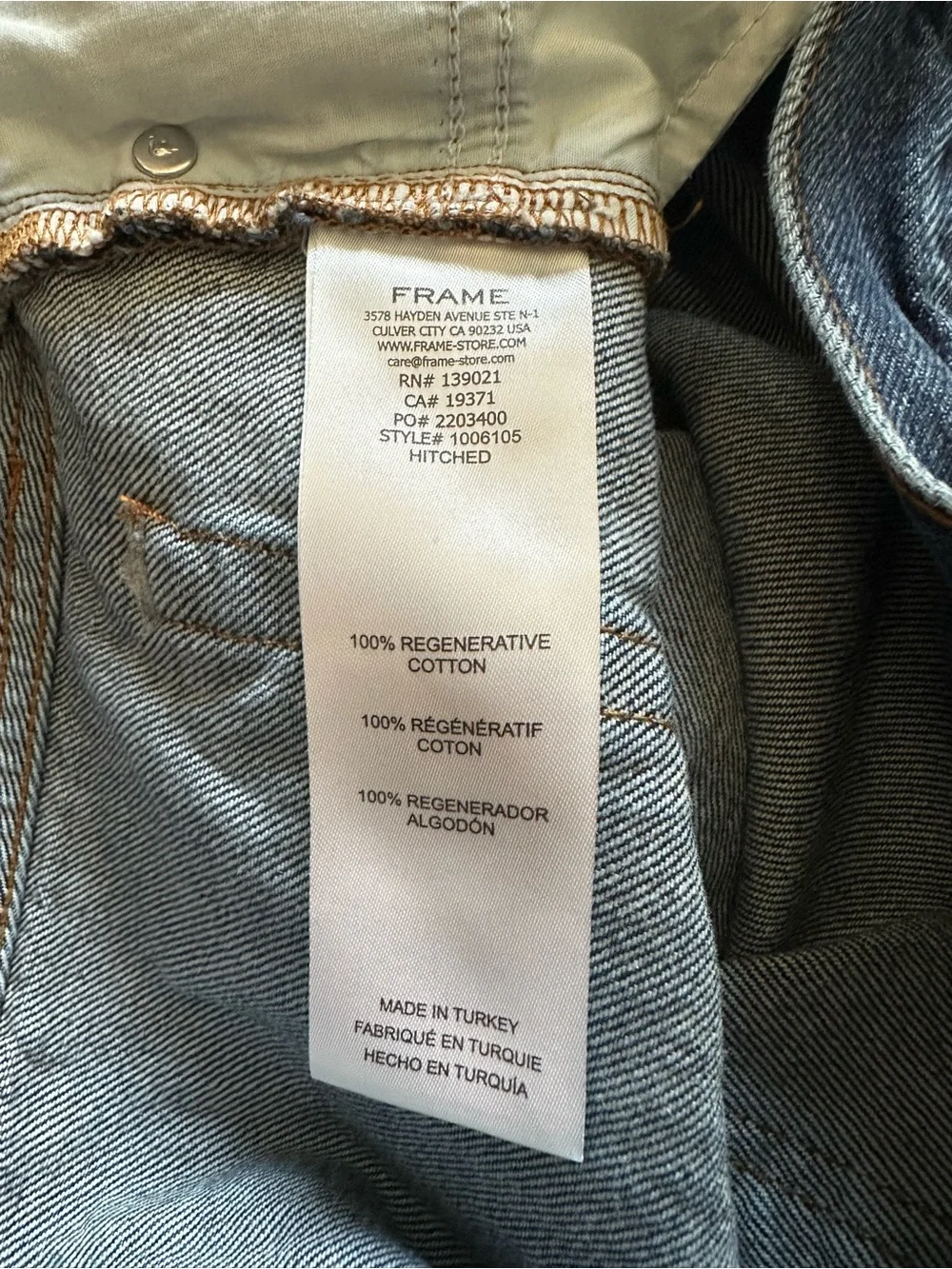 FRAME The Staple Straight-Leg Jeans - Picture 7 of 9